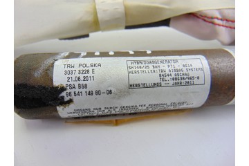 Airbag cortina delantero derecho, Citroen C4 Picasso Exclusive 2011, 9654114980