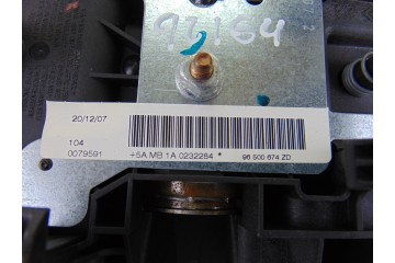 Airbag delantero izquierdo, Peugeot 207 Confort 2008, 96500674