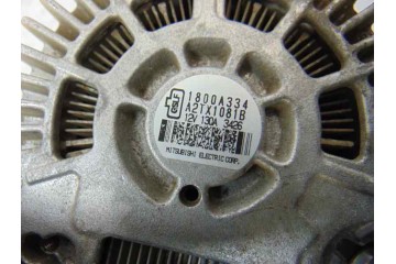 1800A334  ALTERNADOR MITSUBISHI ASX (GA0W) Motion 2WD 2010 1800A334 187700 MITSUBISHI - 7