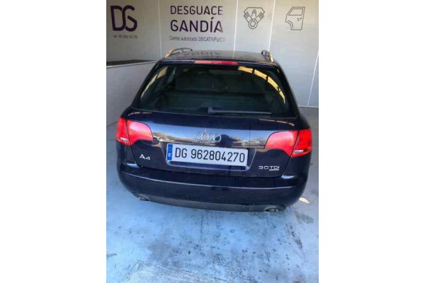 Audi A4 Avant (8E) 3.0 TDI Quattro 2005 para piezas | Desguace Gandia SL