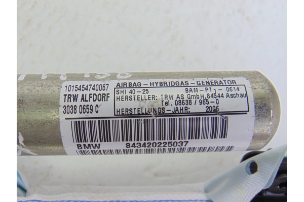 Airbag cortina delantero izquierdo, Bmw Serie X3 (E83) * 2006, 30380659C