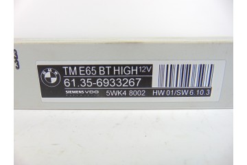 Módulo electrónico, Bmw Serie 7 (E65/E66) 740d 2007, 6933267