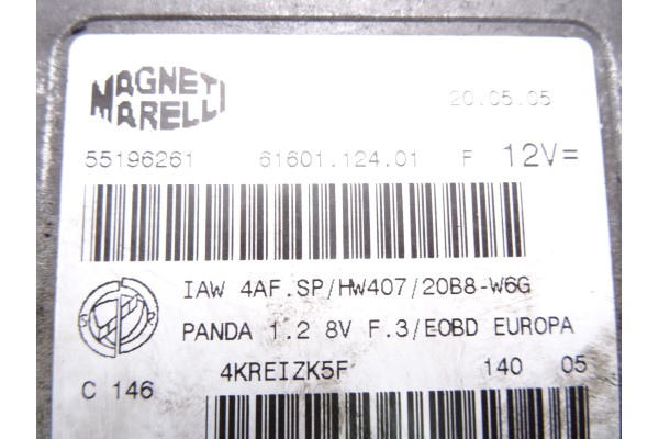 Centralita motor uce, Fiat Ii Panda (169) 1.2 8V Dynamic 2005, 55196261