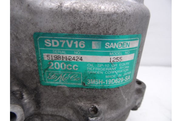Compresor aire acondicionado, Ford Focus Berlina (Cap) Ambiente (D) 2006, 3M5H19D629SA