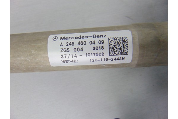 A2464602316  COLUMNA DIRECCION MERCEDES-BENZ CLASE A (BM 176) A 180 CDI BlueEfficiency (176.012) 2014 A2464602316 189711 MERCEDE