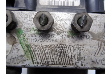 Abs, Nissan Primera Berlina (P12) Acenta 2004, 47660AV712