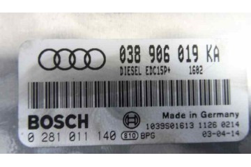 Centralita motor uce, Audi A4 Berlina (8E) 1.9 TDI (96kW) 2003, 038906019KA