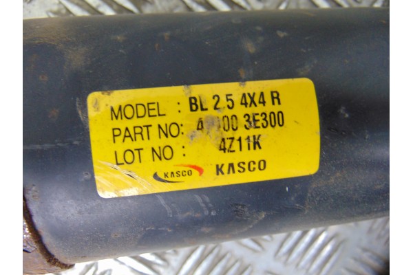 Transmision central trasera, Kia Sorento (Bl) 2.5 CRDi EX 2004, 491003E300