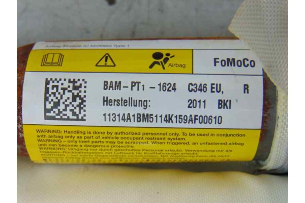 Airbag cortina delantero derecho, Ford Focus Berlina (CB8) Trend 2012