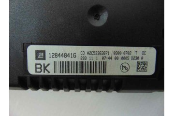 Pantalla multifuncion, Opel Insignia Berlina Cosmo 2011, 12844841G