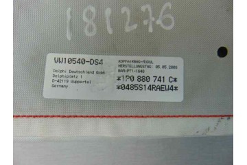 Airbag cortina delantero izquierdo, 1P0880741C