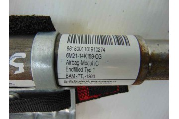 Airbag cortina delantero derecho, Ford S-max (CA1) Limited Edition 2011, 6M21-14K159-CG