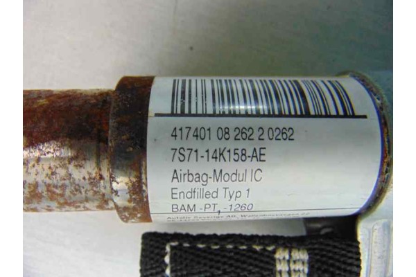 Airbag cortina delantero izquierdo, Ford Mondeo Berlina (CA2) Ambiente 2008, 7S71-14K158-AE