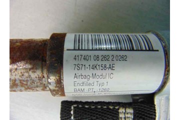 Airbag cortina delantero izquierdo, Ford Mondeo Berlina (CA2) Ambiente 2008, 7S71-14K158-AE