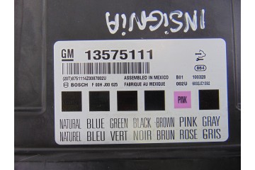 Módulo electrónico, Opel Insignia Berlina Cosmo 2010, 13575111