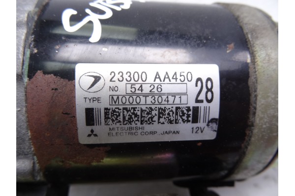 Motor arranque, Subaru Legacy Combi/ Outback (B13/BP) 2.5 Sw 2005, 23300AA450