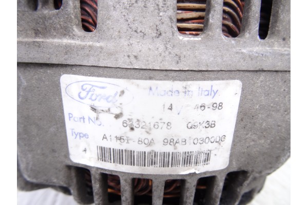 Alternador, Ford Focus Berlina (Cak) Trend 2003, 98AB10300DG