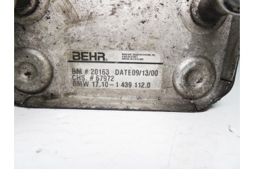 Enfriador aceite motor, Bmw Serie X5 (E53) 3.0i 2000, 1439112