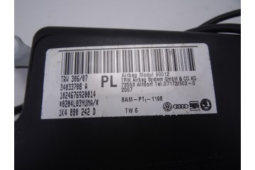 Airbag lateral derecho, Seat Leon (1P1) Comfort Limited 2007, 1K4880242D