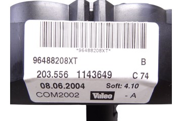 Mando luces, Citroen C3 1.1 Collection 2004, 96488208XT