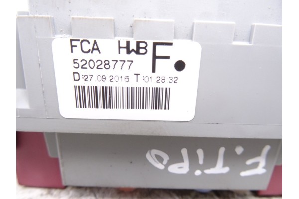 Caja reles / fusibles, Fiat Ii Tipo (356) Berlina Easy 2016, 52028777