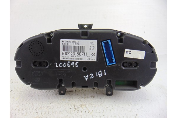 Cuadro instrumentos, Seat Ibiza Berlina (6J5) Reference 2015, 6J0920807H