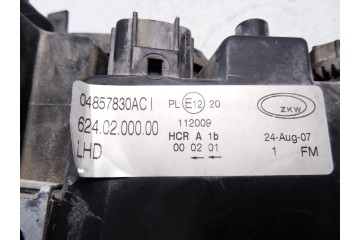 Faro derecho, Chrysler Voyager (Rg) 2.5 CRD Executive 2007, 04857830