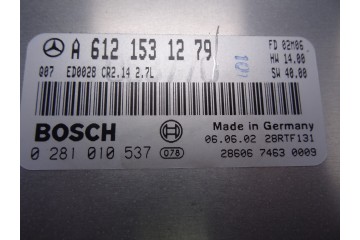 Centralita motor uce, Mercedes-benz Clase e (Bm 210) Berlina 270 Cdi (210.016) 2000, A6121531279