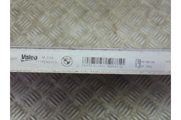 Radiador agua, Bmw Serie 3 Touring (F31) 318d 2014, 7600511