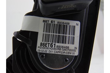 Potenciometro pedal, Peugeot 5008 Active 2017, 9836042080