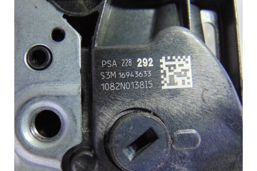 Cerradura puerta trasera derecha, Peugeot 5008 Active 2017, 228292