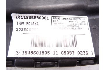 Airbag lateral derecho, Mercedes-benz Clase Ml (Bm 164) 320 / 350 Cdi (164.122) 2005, 1648601805