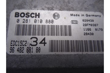 Centralita motor uce, Peugeot 607 (S1)(12.2000) Pack 2002, 9648268180