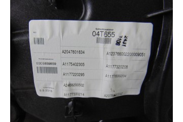 Elevalunas trasero derecho, Mercedes-benz Clase Cla (Bm 117) CLA 220 CDI 4Matic (117.305) 2015