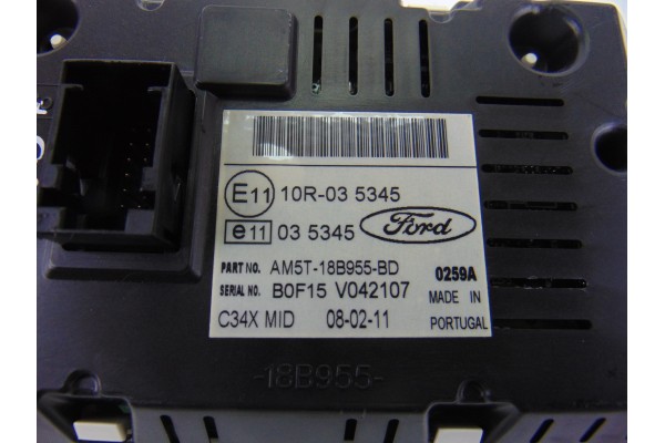 Pantalla multifuncion, Ford Focus Berlina (CB8) Trend 2011, AM5T-18B955-BD