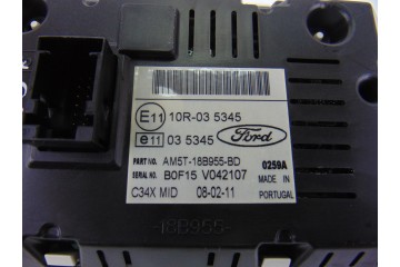 Pantalla multifuncion, Ford Focus Berlina (CB8) Trend 2011, AM5T-18B955-BD