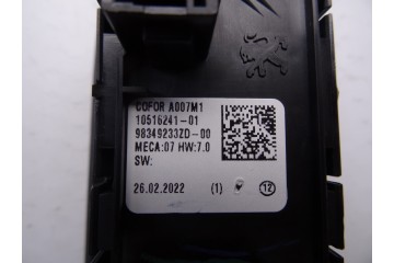 Mando elevalunas delantero izquierdo, Peugeot 308 (P5) Active Pack 2022, 98349233ZD