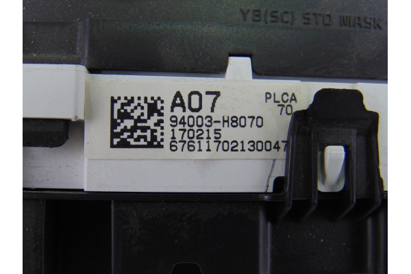 Cuadro instrumentos, Kia Rio (Yb) Business 2017, 94003-H8070