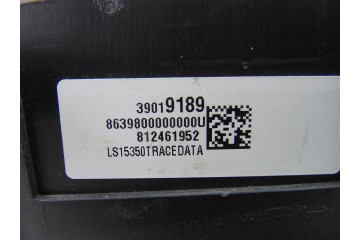 Caja reles / fusibles, Opel Astra K Berlina 5P Dynamic Start/Stop 2016, 39019189