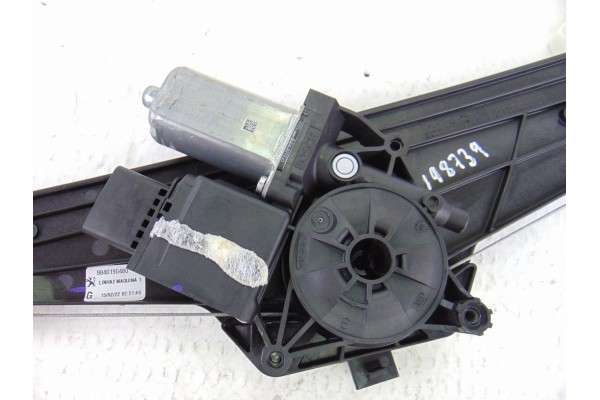 Elevalunas trasero izquierdo, Peugeot 5008 Active 2017, 9840190480