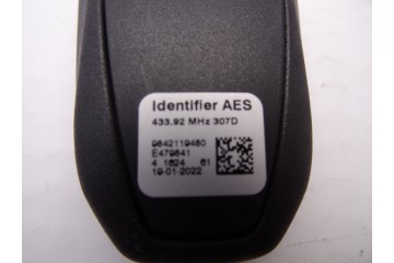 Conmutador de arranque, Peugeot 308 (P5) Active Pack 2022, 9842119480