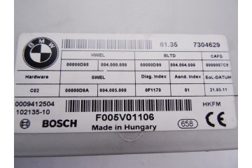 Módulo electrónico, Bmw Serie 7 (F01/F02) 740d xDrive 2011, 7304629