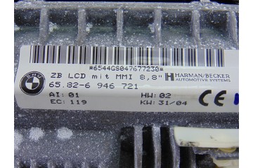 Pantalla multifuncion, Bmw Serie 7 (E65/E66) 730d 2008, 6946721