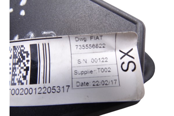 Cinturon seguridad delantero izquierdo, Opel Combo D Cargo L1H1 2,2t 2017, 735556822