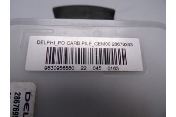 Aforador, Peugeot 308 (P5) Active Pack 2022, 9830956580