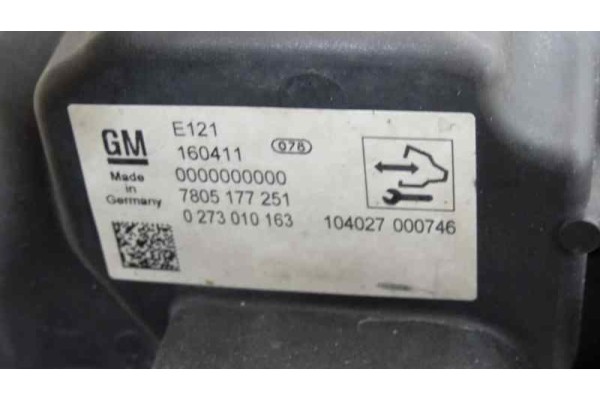 Cremallera direccion, Opel Astra J Sports Tourer Sport 2011, 13363853