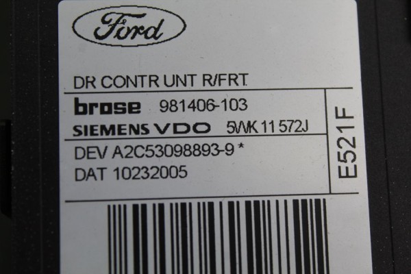 Elevalunas delantero derecho, Ford Focus Berlina (Cap) Trend 2005