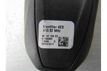 Conmutador de arranque, Citroen C4 Cactus Feel 2018, 9815905380