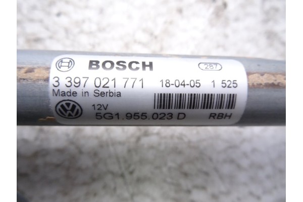 Motor limpia delantero, Volkswagen Golf Vii Berlina (BQ1/BE2) Advance 2018, 5G1955119A
