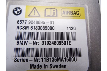 Centralita airbag, Bmw Serie 7 (F01/F02) 740d xDrive 2011, 9248095